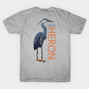 Blue Heron Stands Tall T-Shirt